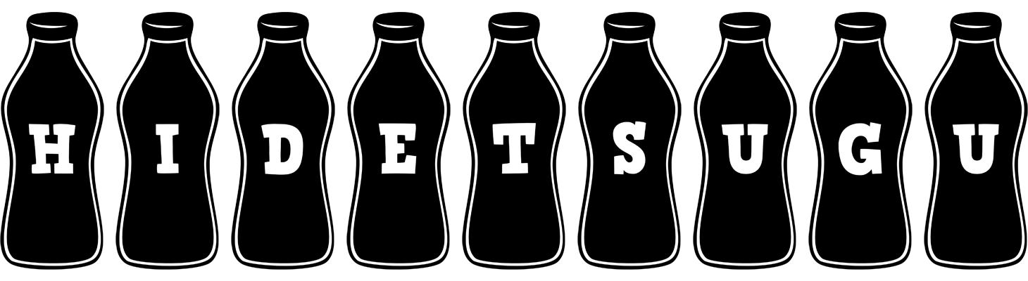 Hidetsugu bottle logo