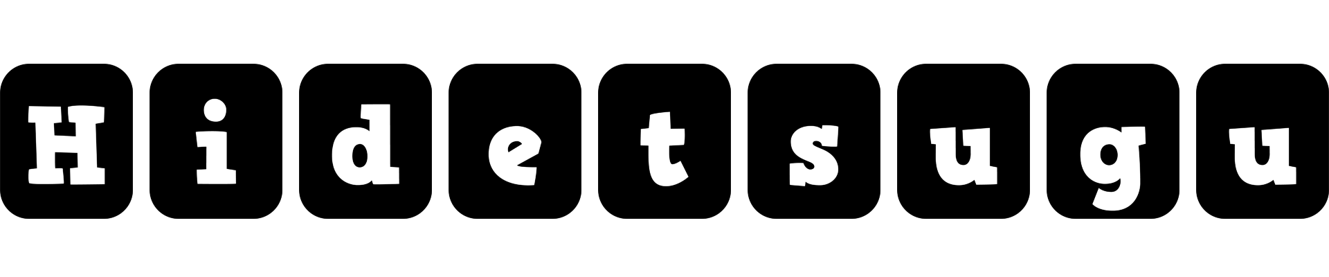 Hidetsugu box logo