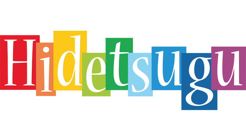 Hidetsugu colors logo