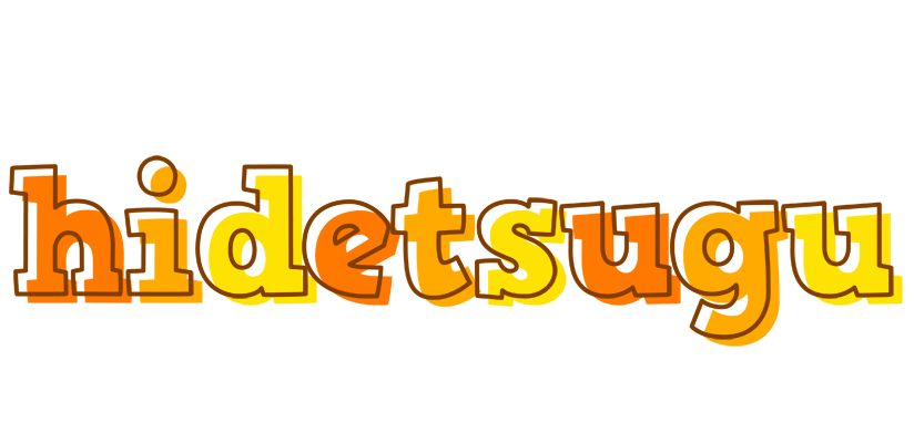 Hidetsugu desert logo