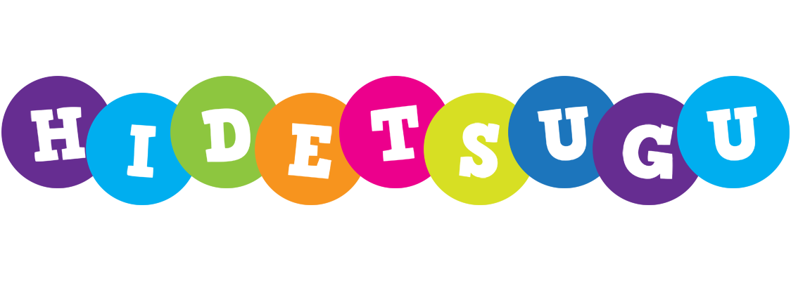 Hidetsugu happy logo