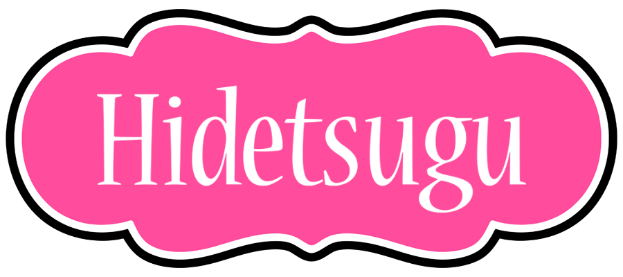 Hidetsugu invitation logo