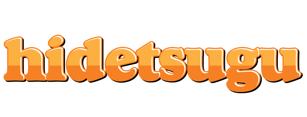 Hidetsugu orange logo