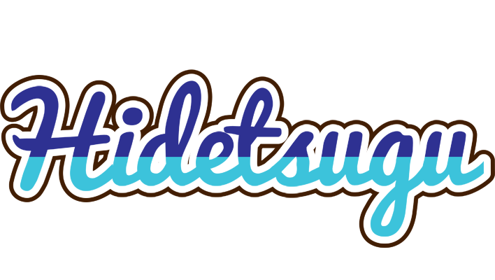 Hidetsugu raining logo