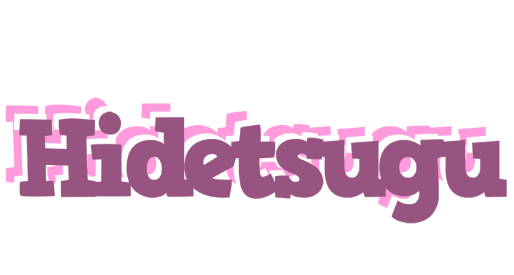 Hidetsugu relaxing logo