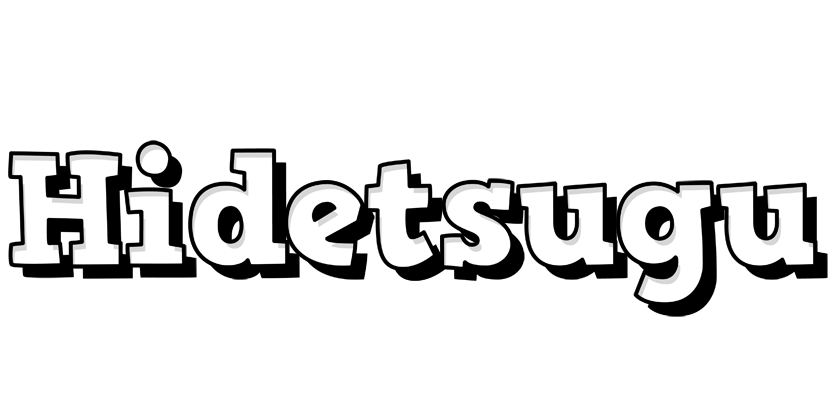 Hidetsugu snowing logo