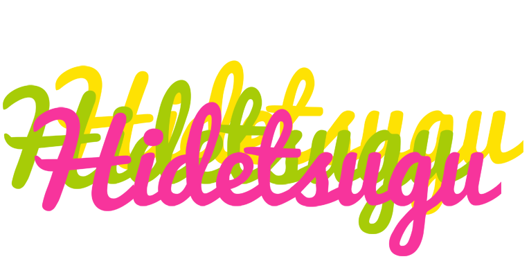 Hidetsugu sweets logo