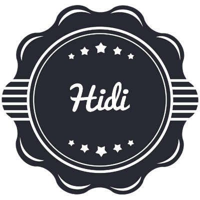 Hidi badge logo