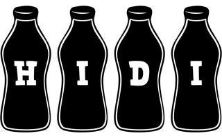 Hidi bottle logo