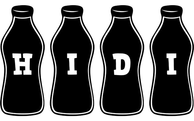 Hidi bottle logo