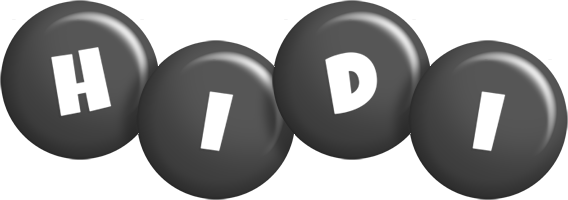 Hidi candy-black logo