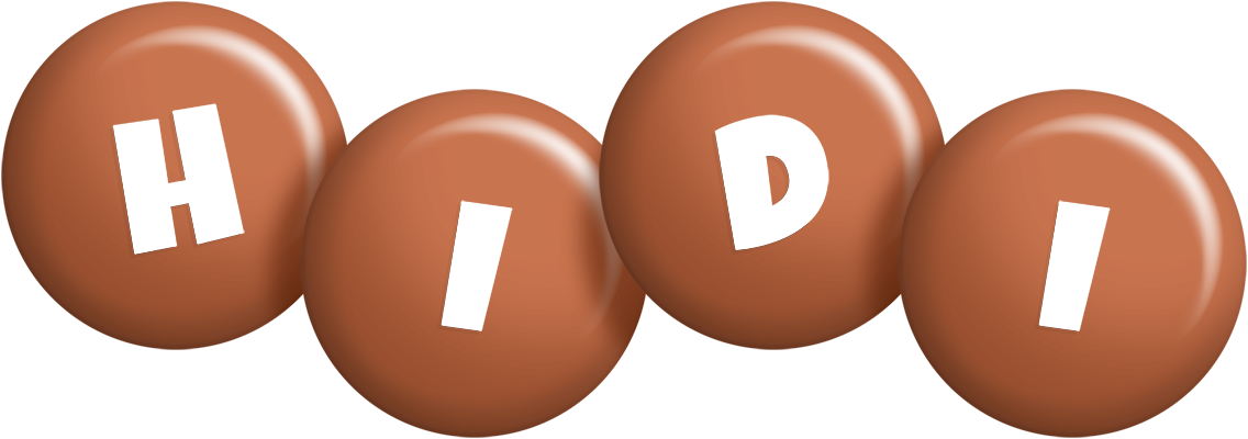 Hidi candy-brown logo