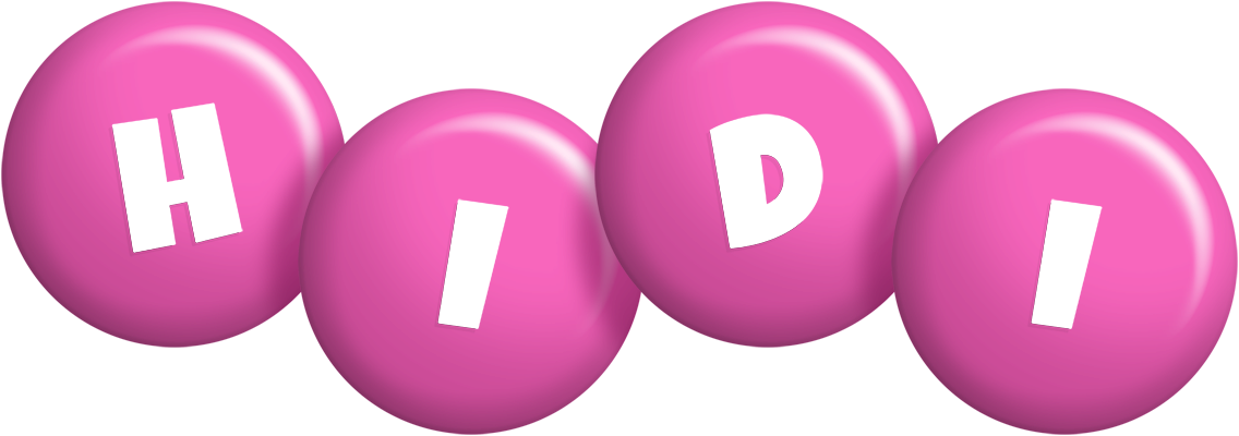 Hidi candy-pink logo