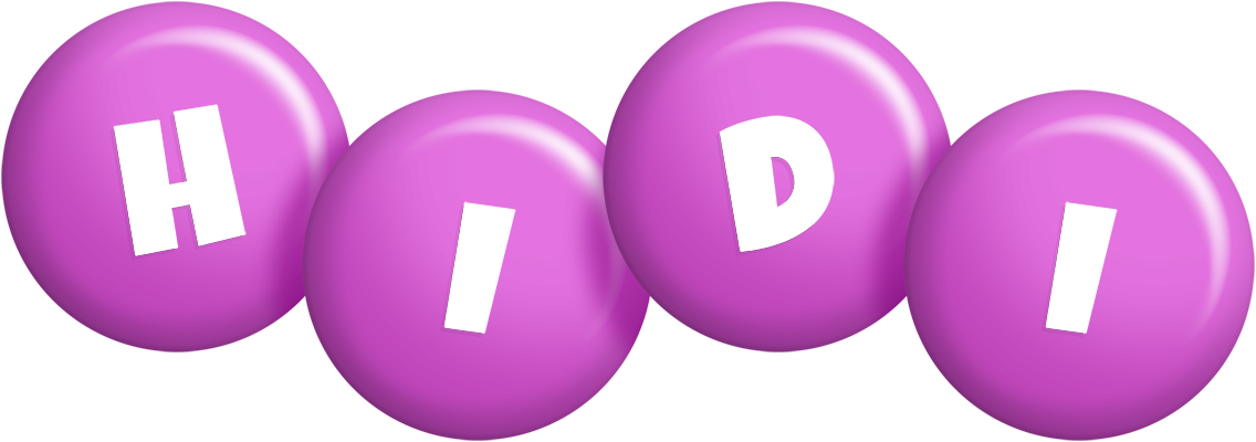 Hidi candy-purple logo