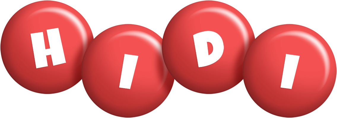 Hidi candy-red logo