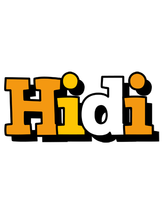 Hidi cartoon logo