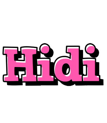 Hidi girlish logo