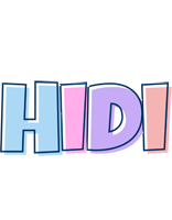 Hidi pastel logo