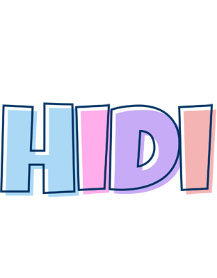 Hidi pastel logo