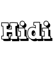 Hidi snowing logo