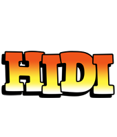 Hidi sunset logo