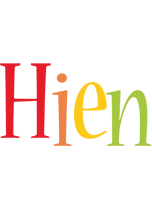 Hien birthday logo