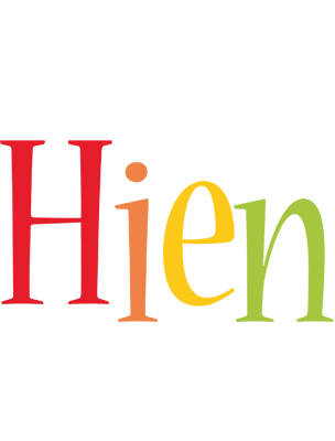 Hien birthday logo
