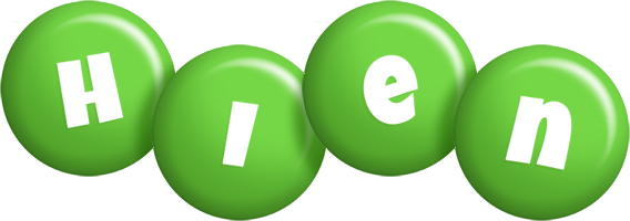 Hien candy-green logo