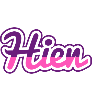 Hien cheerful logo