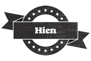 Hien grunge logo