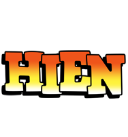 Hien sunset logo