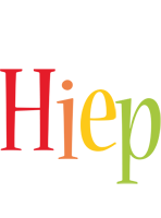 Hiep birthday logo