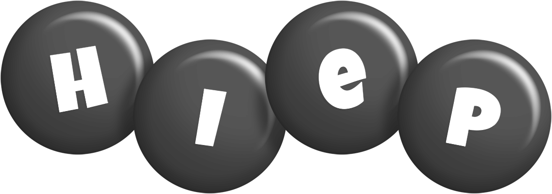 Hiep candy-black logo
