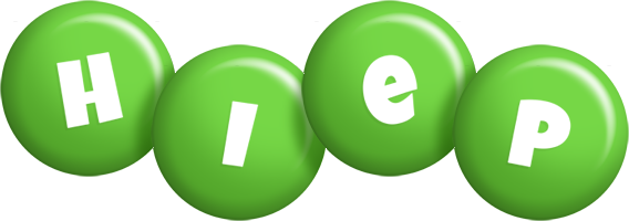 Hiep candy-green logo