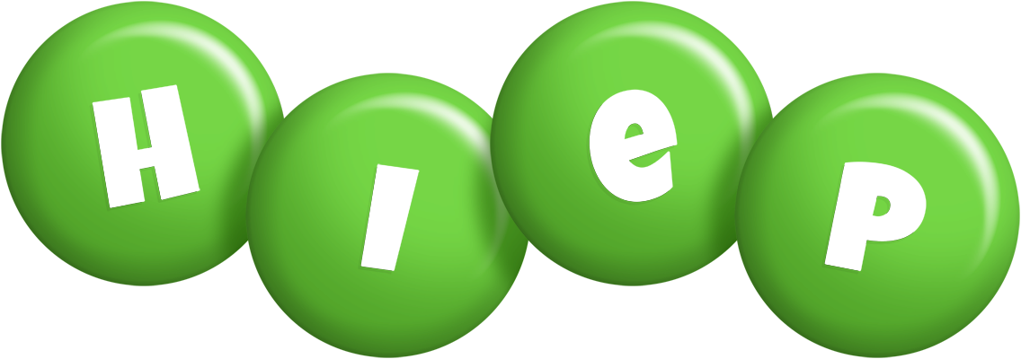 Hiep candy-green logo