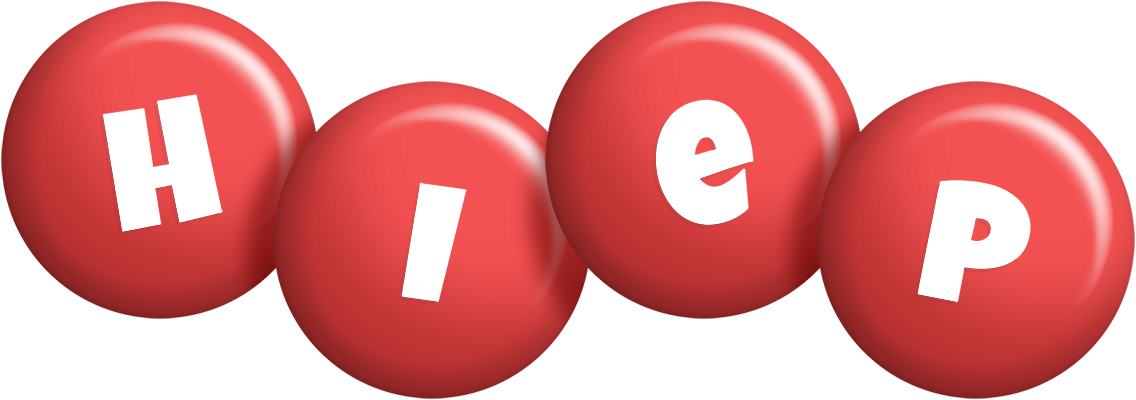 Hiep candy-red logo