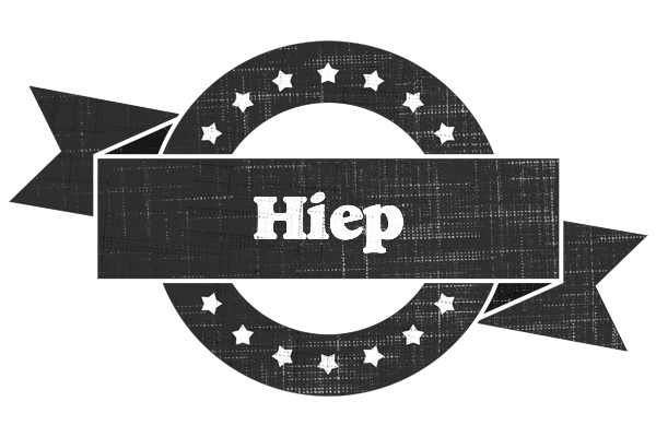 Hiep grunge logo