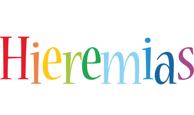 Hieremias birthday logo