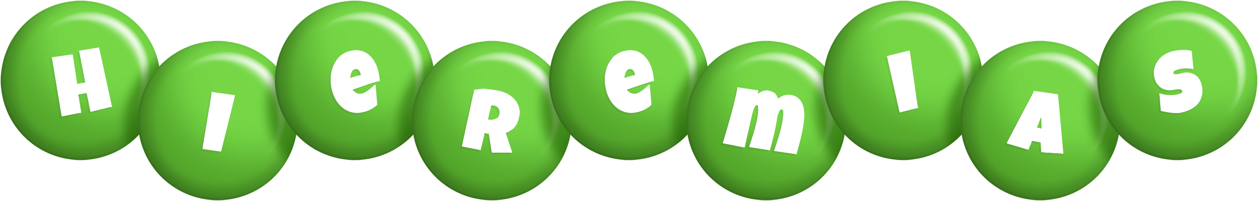 Hieremias candy-green logo