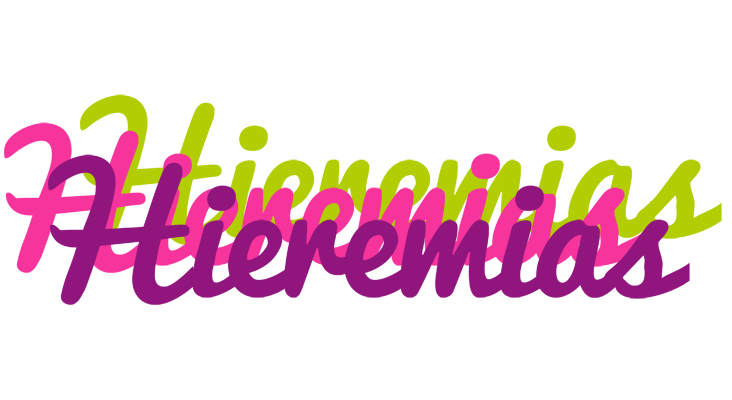 Hieremias flowers logo