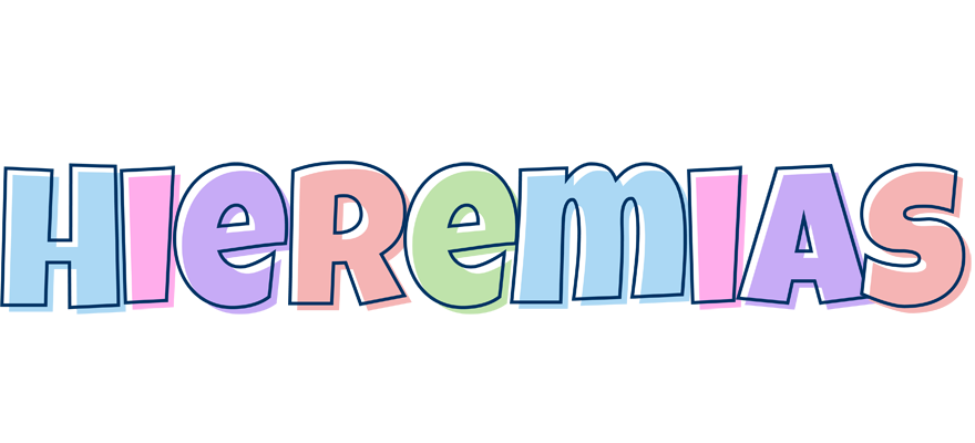 Hieremias pastel logo