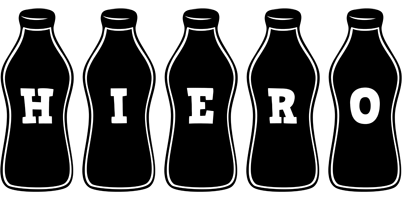 Hiero bottle logo