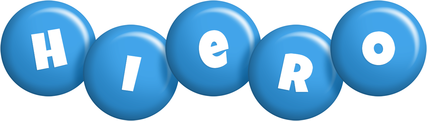 Hiero candy-blue logo