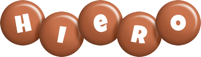 Hiero candy-brown logo