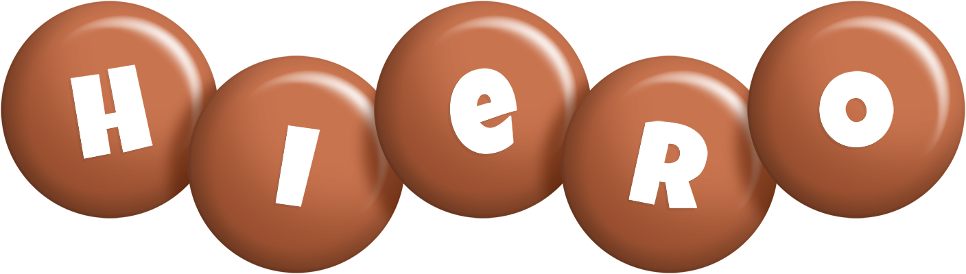 Hiero candy-brown logo