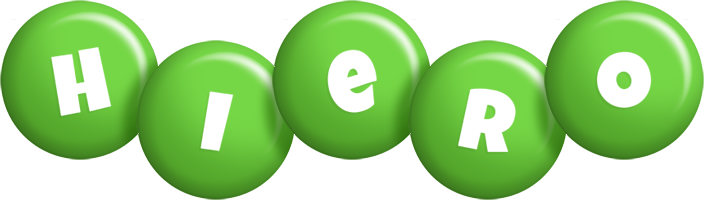 Hiero candy-green logo