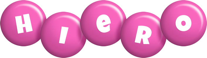 Hiero candy-pink logo