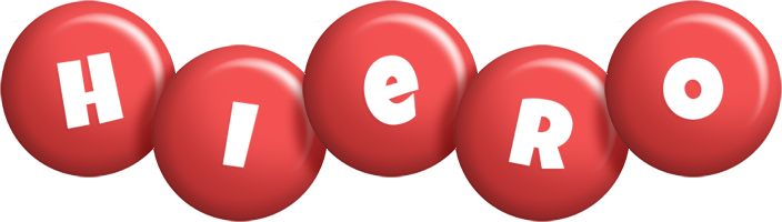 Hiero candy-red logo