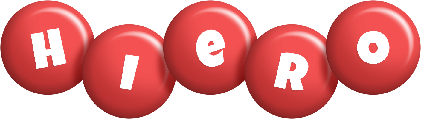 Hiero candy-red logo
