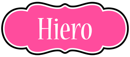 Hiero invitation logo